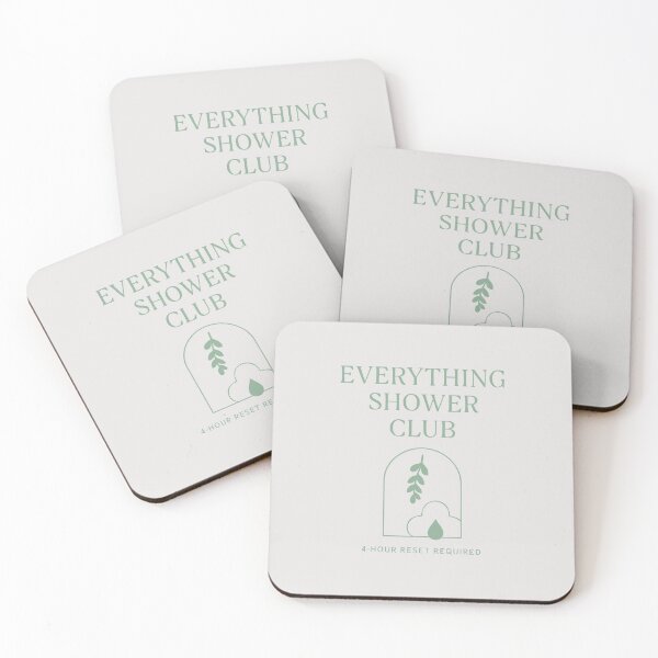 Item preview, Everything Shower Club 4 Hour Reset Self Care Minimalist Design designed and sold by SplashTastic.