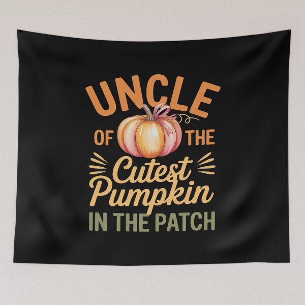 Item preview, Uncle of The Cutest Pumpkin in The Patch Birthday Girl designed and sold by ShelFisher.