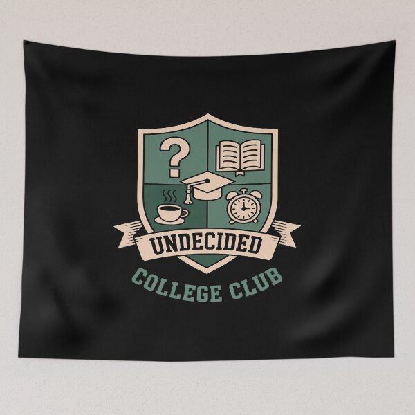 Item preview, Undecided College Club Crest designed and sold by ShelFisher.