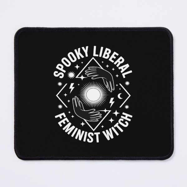 Item preview, Spooky Liberal Feminist Witch Goth Moon Witchy Halloween designed and sold by THagBlue.