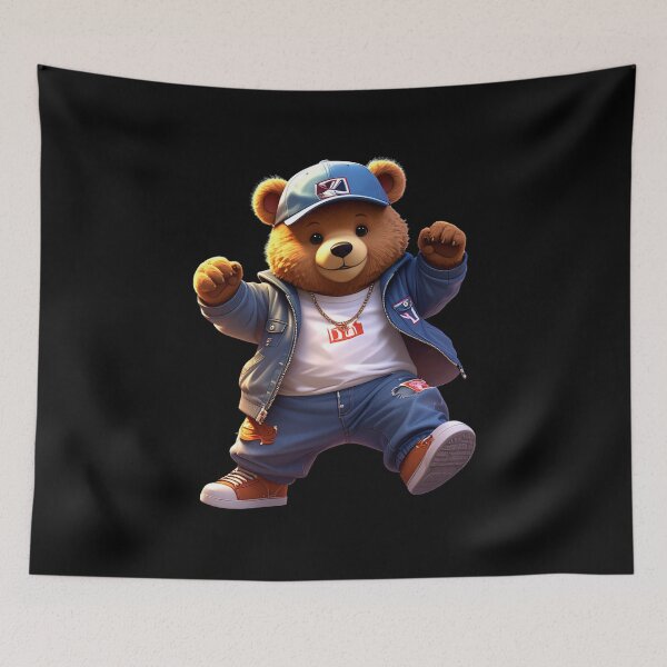Item preview, Hip hop bear t-shirt  designed and sold by Alicjareign.