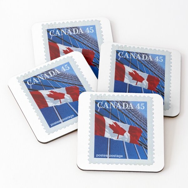 Item preview, Vintage Canada 45 Flag Postage Stamp designed and sold by red-amber65.