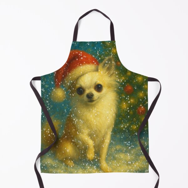 Item preview, Christmas Chihuahua designed and sold by Karen Harding Art and Illustration .