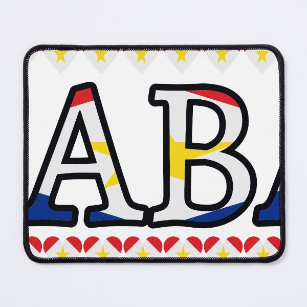 Item preview, Saba Flag Letters And Hearts designed and sold by TheIconSmith.
