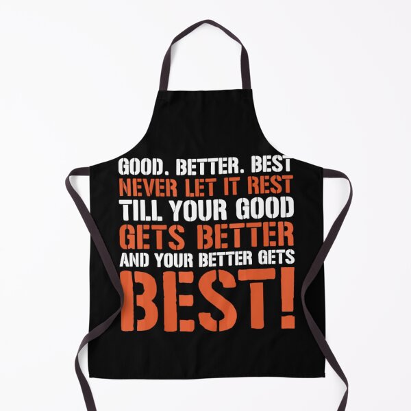Item preview, Good Better Best Never Let It Rest Motivation (ON BACK) designed and sold by FocusForStars22.