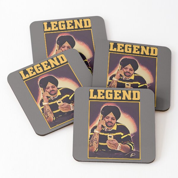 Item preview, LEGEND-SIDHU-MOOSE-WALA-T-SHIRT-RIP-MOOSE-WALA-FANS designed and sold by FredLauerd.