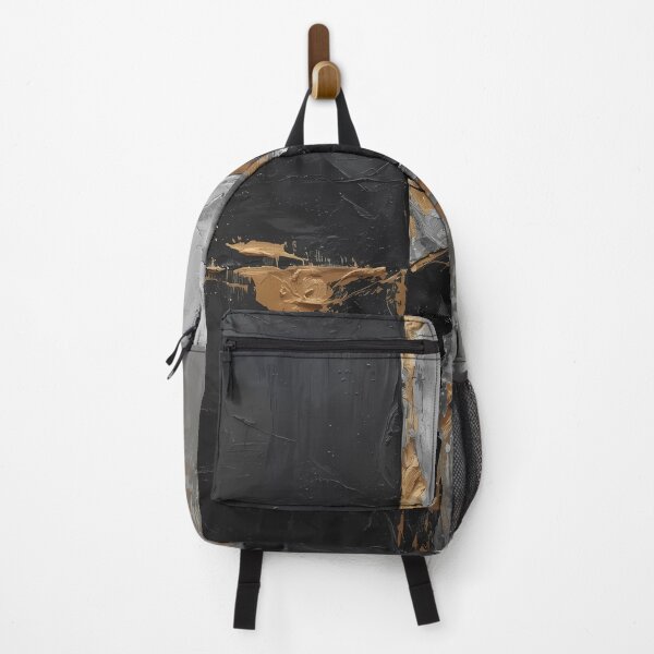 Item preview, Urban Brutalist Impasto Abstract Black and Gold designed and sold by apeles68.