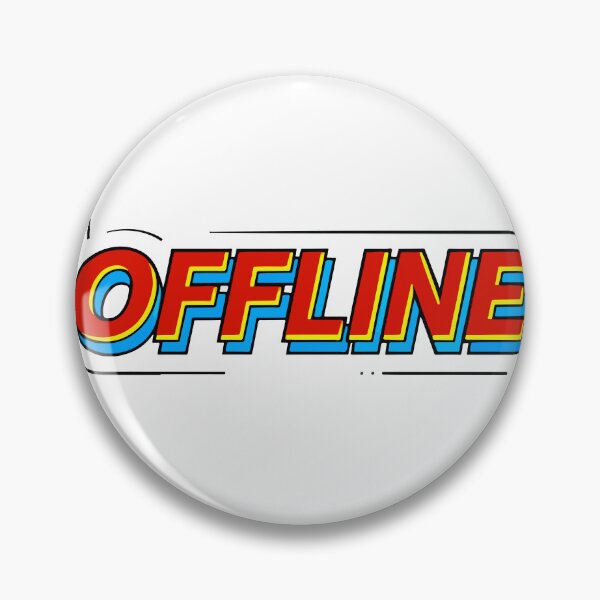 Item preview, OFFLINE - Retro Comic Book Pop Art Typography designed and sold by iwzzuel.