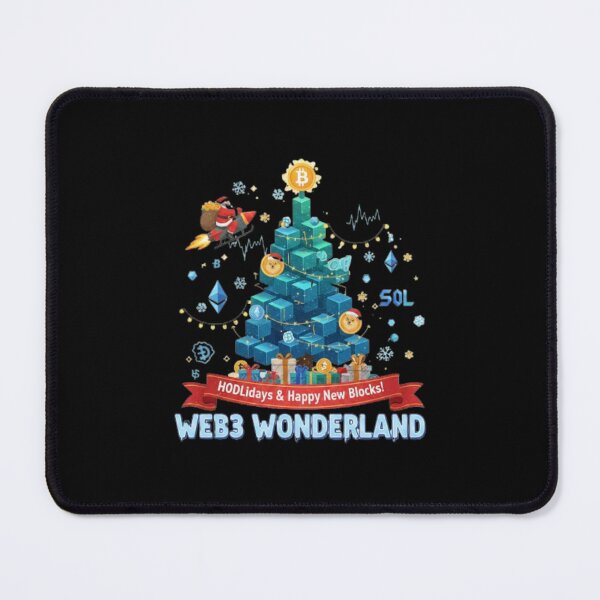 Item preview, HODLidays & Happy New Blocks! | Web3 Crypto Christmas Tree designed and sold by AuraCutz .
