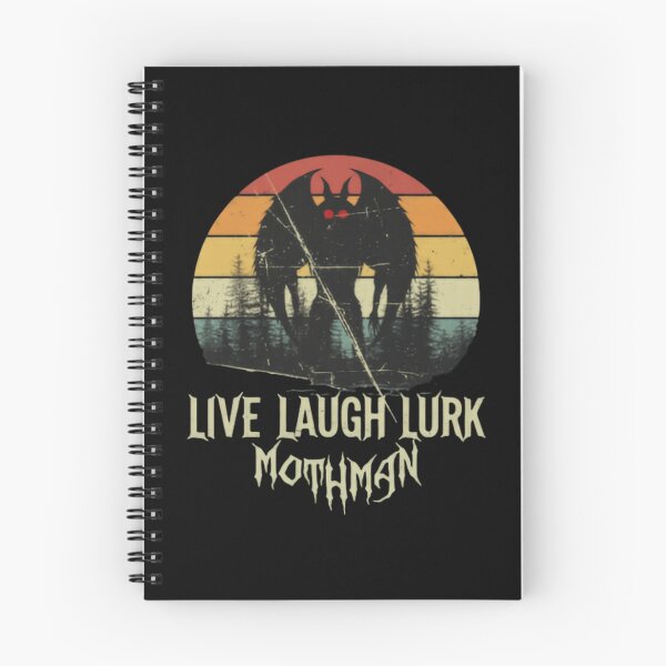 Item preview, Mothman Live Laugh Lurk Keeper of Midnight Secrets designed and sold by SkeletonsDanger.