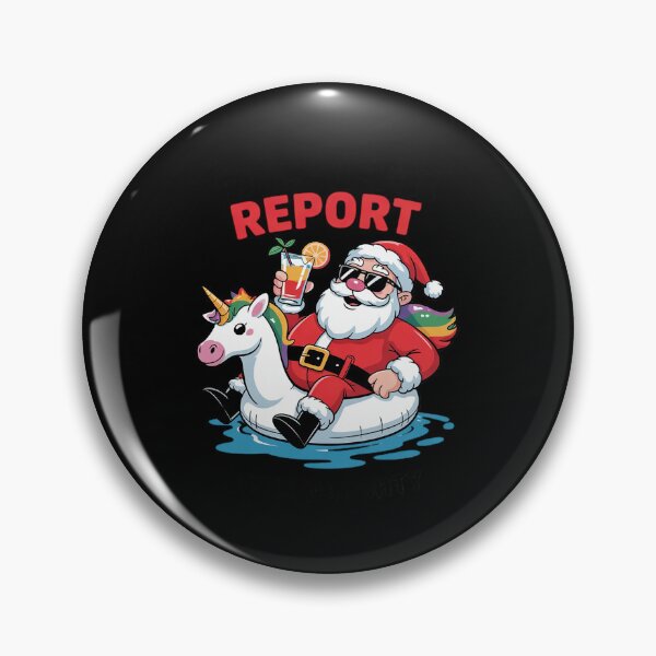 Item preview, Mid-Year Report Still Naughty Xmas In July Dabbing Santa 1  designed and sold by RsFilsingerArt.
