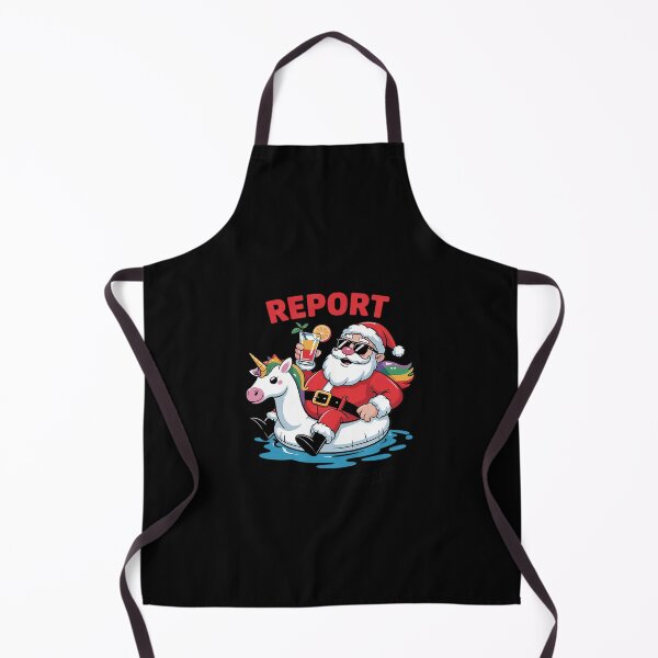 Item preview, Mid-Year Report Still Naughty Xmas In July Dabbing Santa 1 designed and sold by RsFilsingerArt.