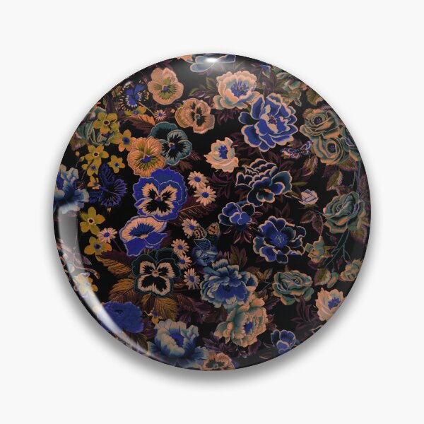 Item preview, Embroidery Textured Floral Pattern  designed and sold by Burcu Korkmazyurek.