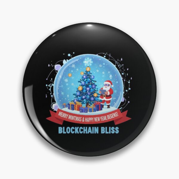 Item preview, Copy of HODLidays & Happy New Blocks! | Web3 Crypto Christmas Tree designed and sold by AuraCutz .