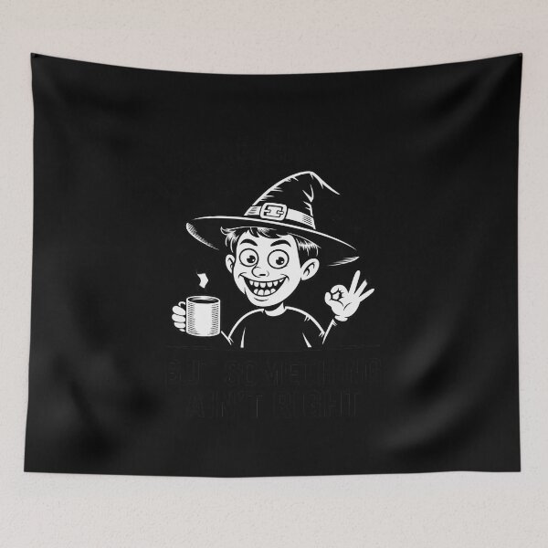 Item preview, Undiagnosed But Something Ain't Right Halloween designed and sold by Sandrhaus.
