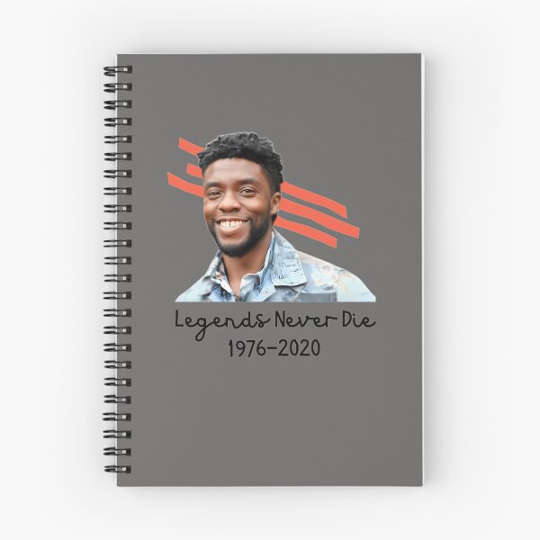 Item preview, LEGENDS-NEVER-DIE-CHADWICK-BOSEMAN-TRIBUTE-RIP designed and sold by AVABARRON.