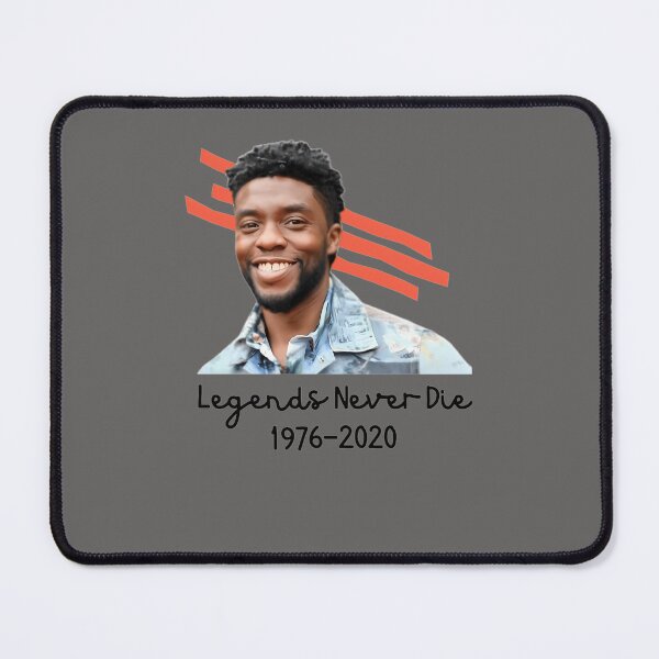 Item preview, LEGENDS-NEVER-DIE-CHADWICK-BOSEMAN-TRIBUTE-RIP designed and sold by AVABARRON.