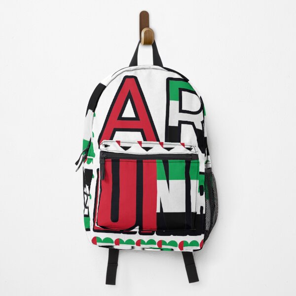 Item preview, United Arab Emirates Flag Letters And Hearts designed and sold by TheIconSmith.