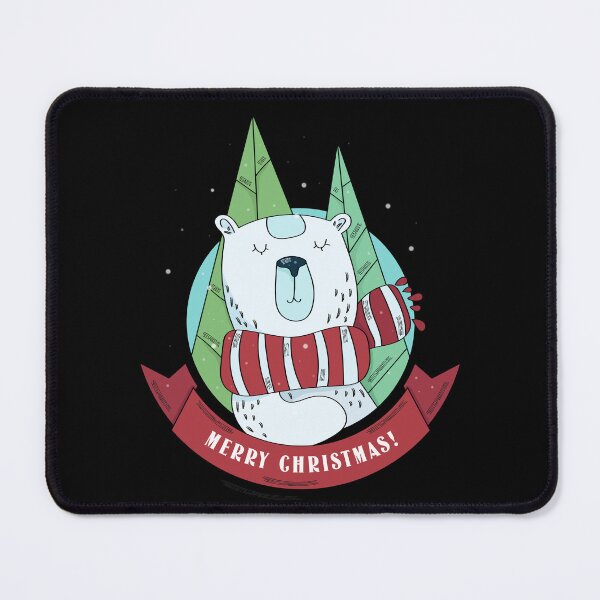 Item preview, Winter: Merry Christmas Polar Bear designed and sold by AlfredsTees.