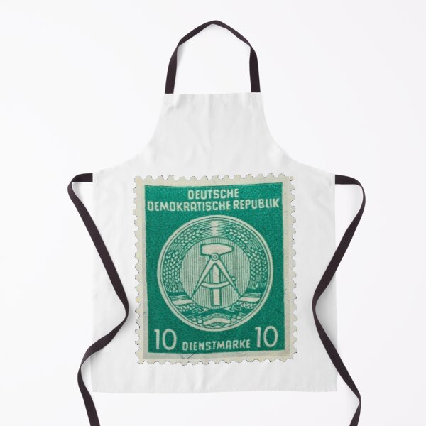 Item preview, Vintage East German Green Postage Stamp designed and sold by red-amber65.