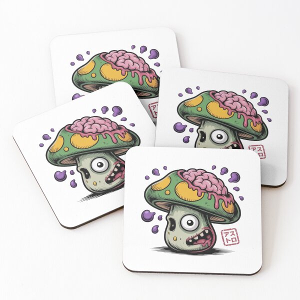 Item preview, Horror Mushroom - Creepy Fungi & Dark Fantasy designed and sold by KhadijaBatool38.