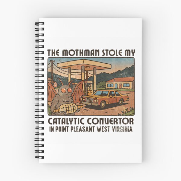 Item preview, The Mothman Stole My Catalytic Converter For Mysterious Reasons designed and sold by SkeletonsDanger.