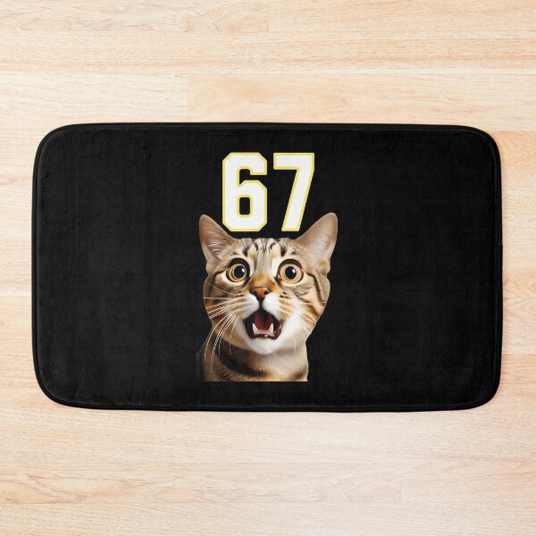 Item preview, 67 Cat Six Seven Funny Meme 6 7 designed and sold by MariaEdna1.