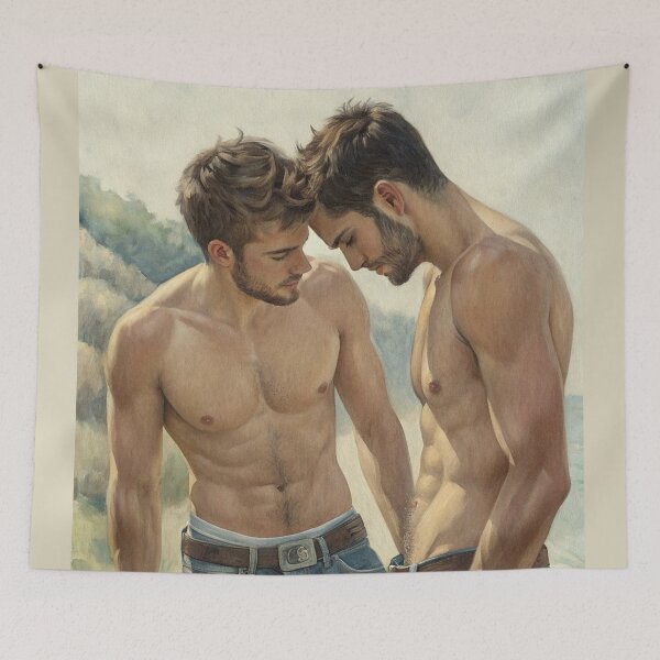 Item preview, Tension & Balance: A Contemporary Study of Masculine Intimacy designed and sold by gayishdesign.