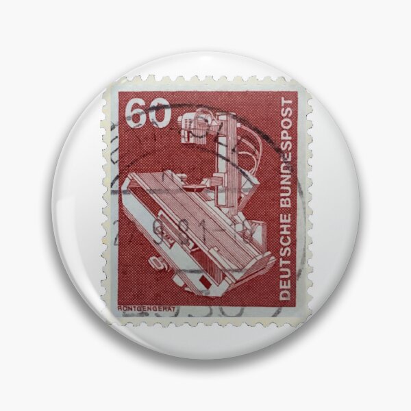 Artikelvorschau, Vintage ostdeutsche rote Briefmarke entworfen und verkauft von red-amber65.