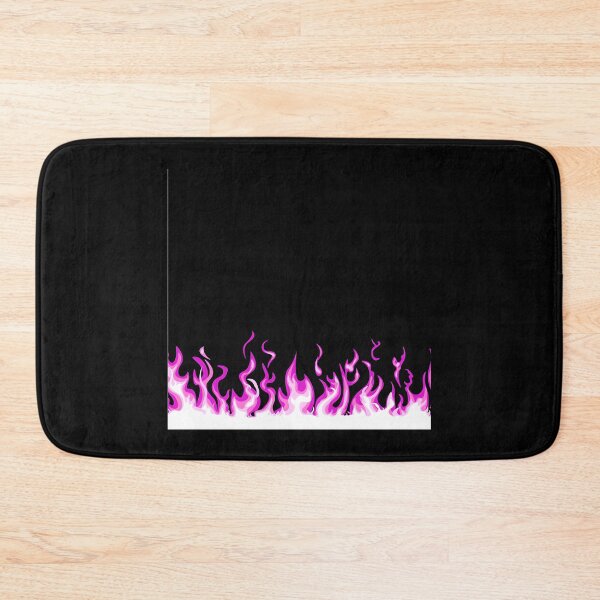 Item preview, Edge Of Old School Punk Flames Pink And Black designed and sold by ModaPriNTonv.