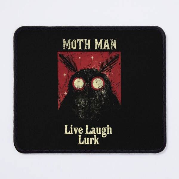 Item preview, Mothman Live Laugh Lurk Among Hidden Legends designed and sold by SkeletonsDanger.