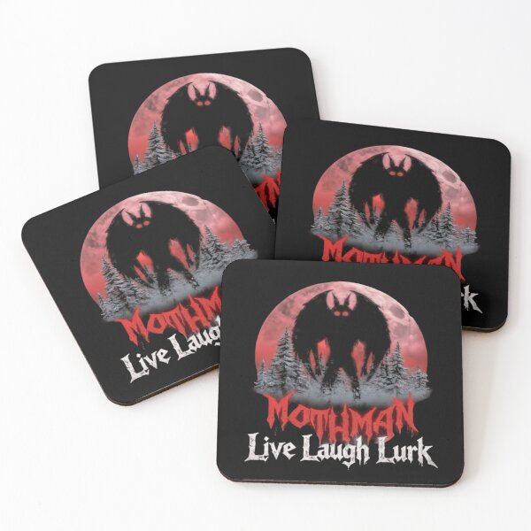 Item preview, Mothman Live Laugh Lurk Through Misty Nights designed and sold by SkeletonsDanger.