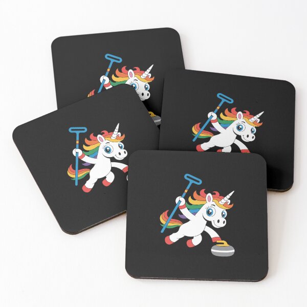 Item preview, Unicorn Curling Player designed and sold by ryukaizox1.