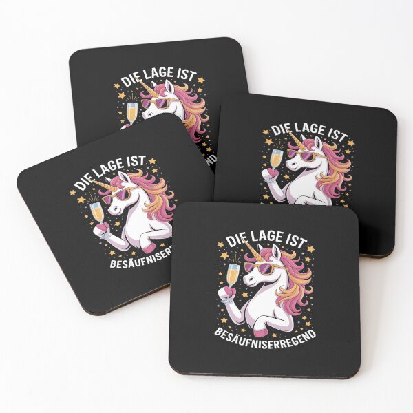 Artikelvorschau, Unicorn Die Lage Ist Besäufniserregend Girls' Evening entworfen und verkauft von ryukaizox1.