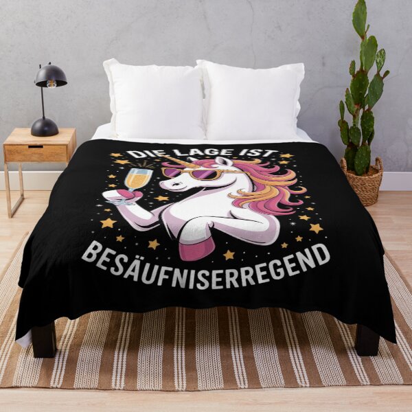 Item preview, Unicorn Die Lage Ist Besäufniserregend Girls' Evening designed and sold by ryukaizox1.