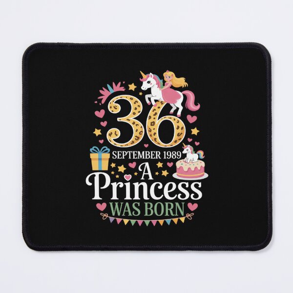 Item preview, Unicorn Girl 36 Years Old September 1989 A Princess Was Born designed and sold by ryukaizox1.