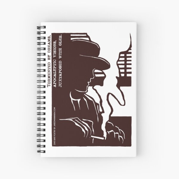 Dive Bar Poetry Spiral Notebook