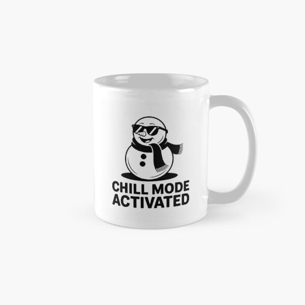 Item preview, Chill Mode Activated Snowman designed and sold by palavdip.