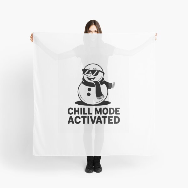 Item preview, Chill Mode Activated Snowman designed and sold by palavdip.