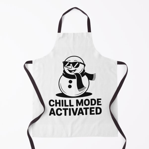 Item preview, Chill Mode Activated Snowman designed and sold by palavdip.