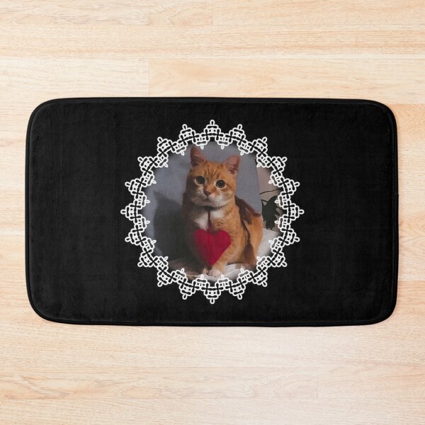 Item preview, Lace Frame Cat Portrait – Elegant Feline Art designed and sold by MB-CatPrints.