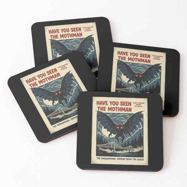 Item preview, Have you seen the Mothman Lurking Near Foggy Bridges designed and sold by SkeletonsDanger.