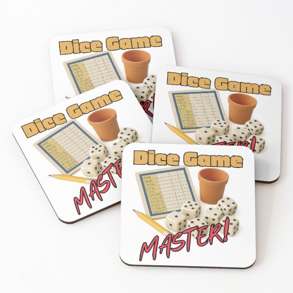 Item preview, Dice Game Master – Funny Retro Dice Lover Design designed and sold by Lunaria Arts.