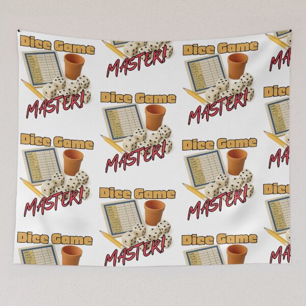 Item preview, Dice Game Master – Funny Retro Dice Lover Design designed and sold by Lunaria Arts.