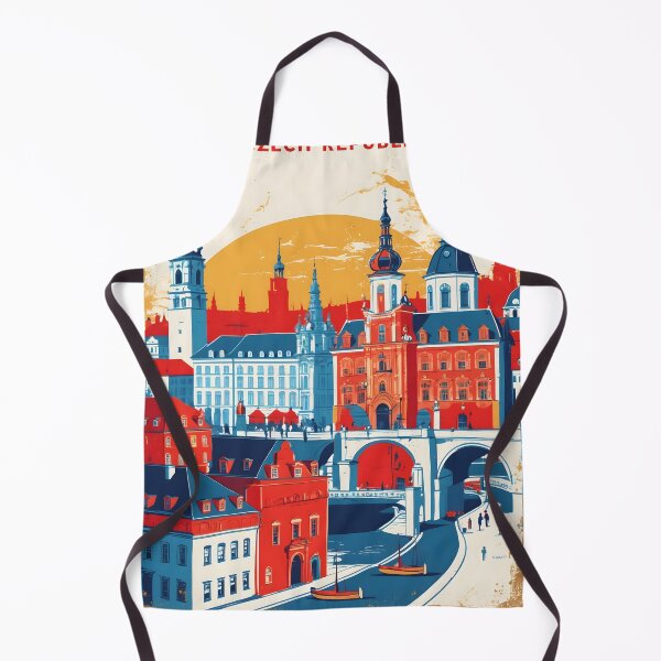 Item preview, Most Cezch Republic 1950s Retro Poster Tourism designed and sold by TravelersGems.