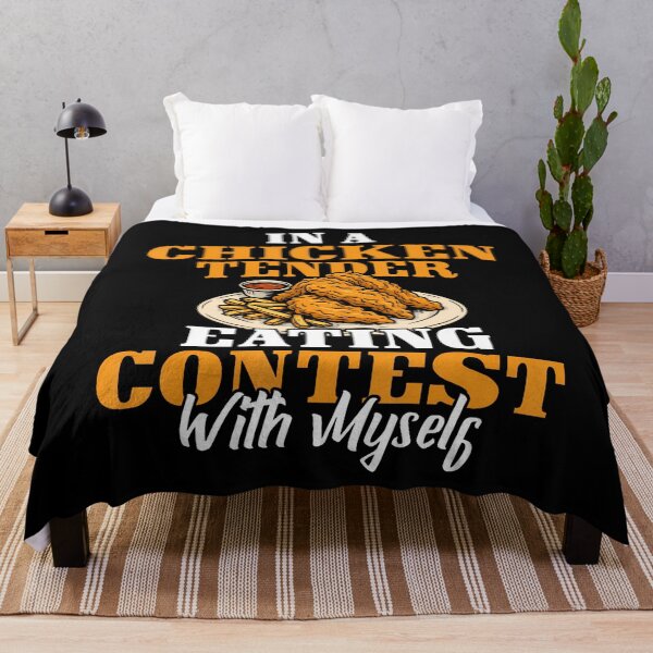 Item preview, In A Chicken Tender Eating Contest With Myself designed and sold by MariaEdna1.