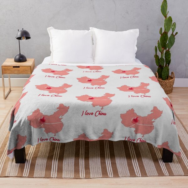 Item preview, China Map Love Heart: My Heart is in China Travel Gift designed and sold by mashmosh.