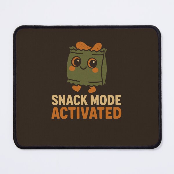 Item preview, Snack Mode Activated – Retro Cute Snack Bag Vintage Cartoon Design designed and sold by johnExpress02.