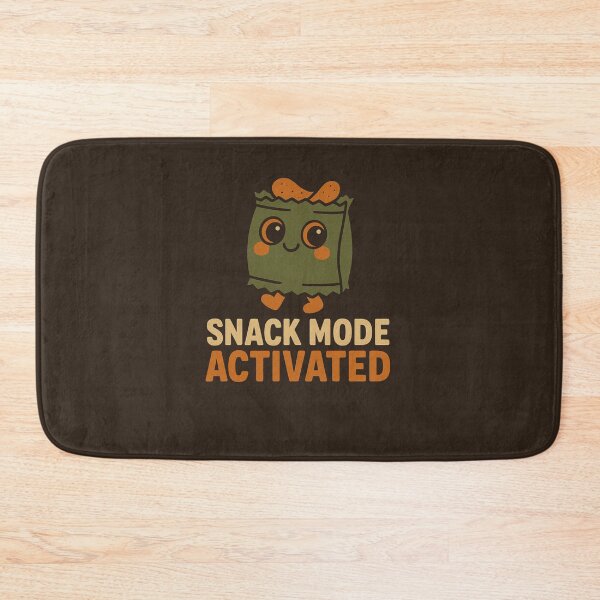 Item preview, Snack Mode Activated – Retro Cute Snack Bag Vintage Cartoon Design designed and sold by johnExpress02.