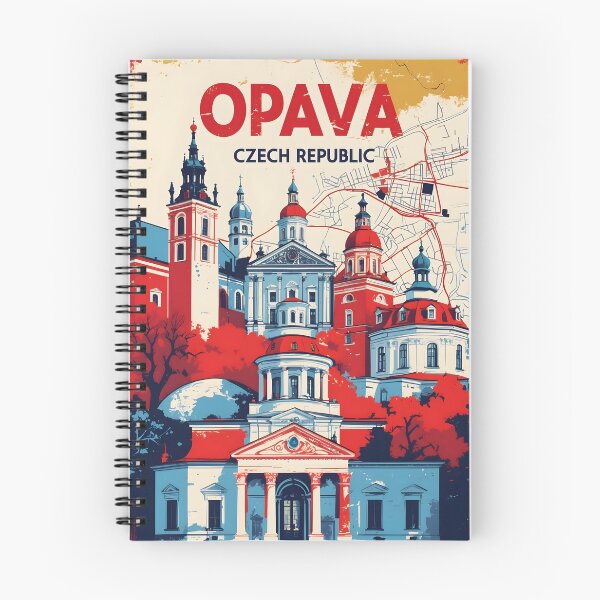 Item preview, Opava Cezch Republic 1950s Retro Poster Tourism designed and sold by TravelersGems.